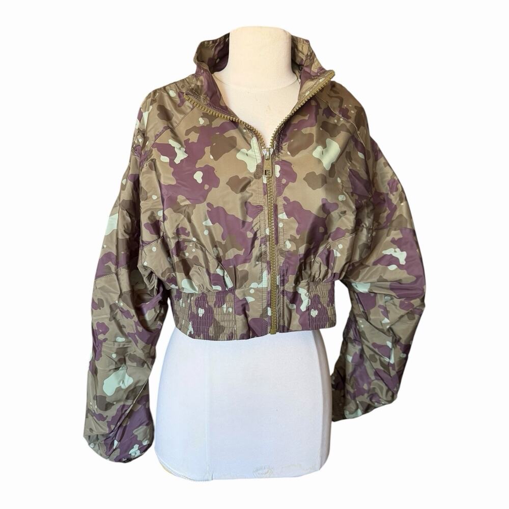 Highlander Tactical Cropped Camo Softshell Jacket S Multicam Fleece Gorpcore